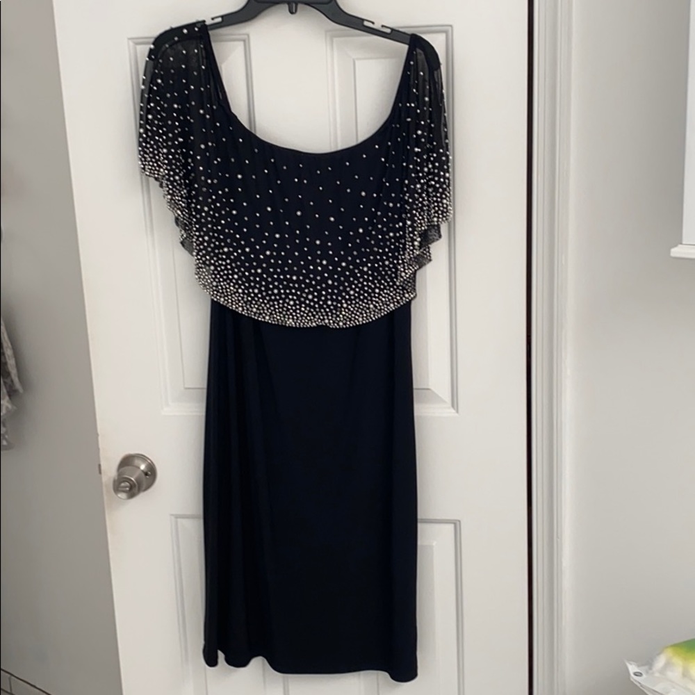 Beaded evening dress